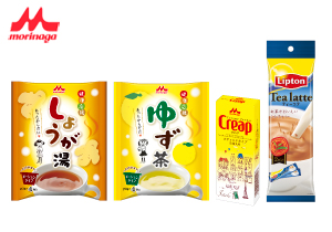 森永乳業　Lipton＆Creap＆健康応援の4種ティーセット