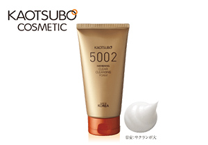 顔ツボ化粧品「5002 クリアクレンジングフォーム」（150g）