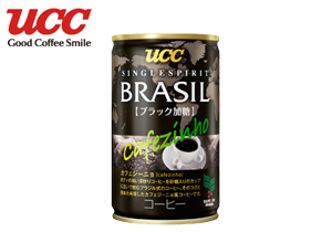 UCC「SINGLESPIRIT ブラジルカフェジーニョ ブラック加糖」（155g）30本セット